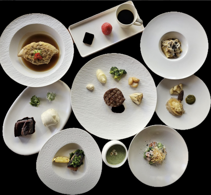 서래마을 맛집 블랙 플레이팅